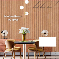 Papel Tapiz Madera 💎 LUXURY PRO ✨ (Fácil instalación con efecto 3D)