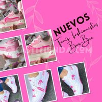 Tenis deportivos fashionistas 👟 "Bar-Bie"🌟 (Edición limitada)