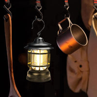 Lámpara Portátil ⚡️ VINTAGE PROLIGHT 💡 (Recargable, brillo ajustable, resistente Agua)