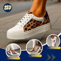 Tenis para dama 😍 ANIMAL PRINT 👟 (Estilo moderno y llamativo)