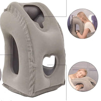 Cojín de viaje Inflable ✈️ TRAVEL CONFORT 🥰 (Comodidad y descanso en cada viaje)