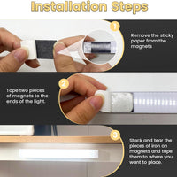 Barra de Luz LED 💎 LUXURY LIGHT 💡 (Recargable con sensor de movimiento)