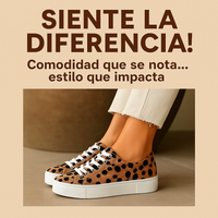 Tenis para dama 😍 ANIMAL PRINT 👟 (Estilo moderno y llamativo)