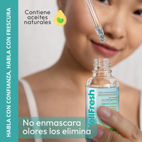 Gotero Refrescante de aliento 🌬 POWER FRESH 🌿 (Fórmula natural para frescura hasta por 8 horas)