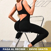 Enterizo Deportivo para mujer 🤸♀️ PUSH UP CHIC 💎 (Moldea con ajuste perfecto)