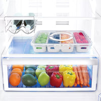 Organizador Hermético de Alimentos ⚡️ POWER PRO RESIST 🍓 (4 compartimentos extraíbles)