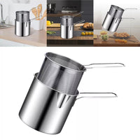 Freidora Importada 2en1 🍳 POWER COOK 🍟 (Fríe y escurre sin salpicaduras ni desastres)
