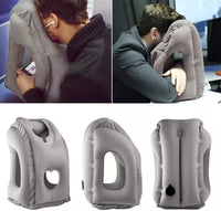 Cojín de viaje Inflable ✈️ TRAVEL CONFORT 🥰 (Comodidad y descanso en cada viaje)