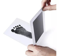 Kit Importado de impresión de Huellas Eternas 👣 FOREVER LOVE 👶 (Transferencia sin manchas de tinta)