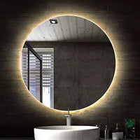 Espejo Flotante con luz ✨ RETRO LIGHT 💎 (Diseño elegante con iluminación integrada)
