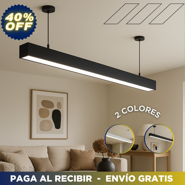 Lámpara de techo 💎 LUXURY LUMINOUS 💡 (Diseño moderno y elegante con luz blanca)
