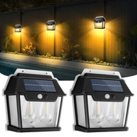 Lámpara solar Exterior ☀️ INFINTY LIGHT PRO 💡 (Energía solar con sensor de movimiento)