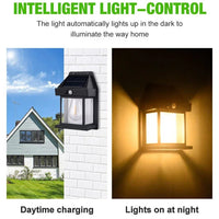 Lámpara solar Exterior ☀️ INFINTY LIGHT PRO 💡 (Energía solar con sensor de movimiento)