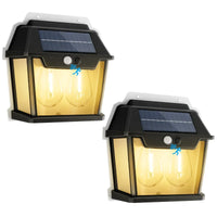 Lámpara solar Exterior ☀️ INFINTY LIGHT PRO 💡 (Energía solar con sensor de movimiento)