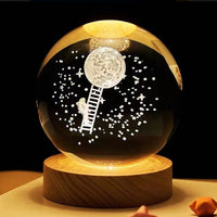 Lámpara de Cristal 3D 🌟 POWER DREAMS 🤩 (Proyecta tus sueños y visualiza tu vida)