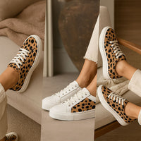 Tenis para dama 😍 ANIMAL PRINT 👟 (Estilo moderno y llamativo)