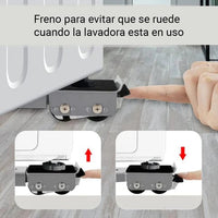 Soporte Universal con Ruedas 🌟 PUSH RESIST 💥 (PAGA 1 LLEVA 2)