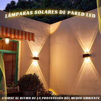 Lámpara Solar de Pared ✨ LuxuryMAX ⚡ (Panel Ultraresistente +12h de Luz)