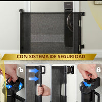 Puerta retráctil de seguridad 🔓 SECURITY MAX 👶🏼🐶