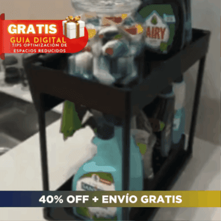 Organizador Multiusos 💥 PRACTIC PRO 🧴 (2 Niveles deslizantes y resistentes)