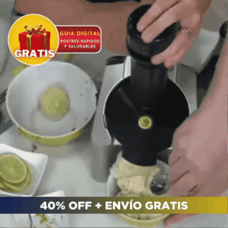Máquina Automática para Helados 🍨 ICE CREAM NATUPRO ⚡️ (Helado 100% natural en minutos)