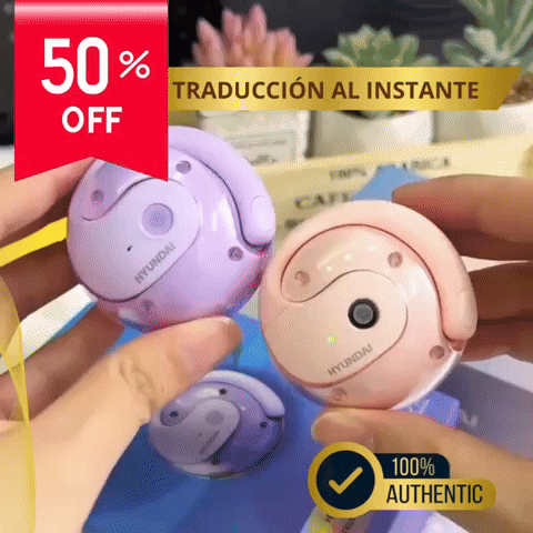 KIT Audífonos Traductores 🎧 Magnet PRO🗣( Traduce +70 IDIOMAS al instante)
