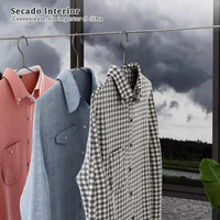 Tendedero Retráctil 👕 SPACE DELUXE ✨ (Extensible hasta 4.2m)