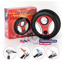 Inflador profesional de llantas 🚘 TURBOMax ®⚡️ (Infla llantas en segundos)