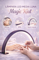 Lampara Led profesional media Luna ✨ MAGIC Kiut ✨ (Producto importado incluye 3 tonos de Luz)