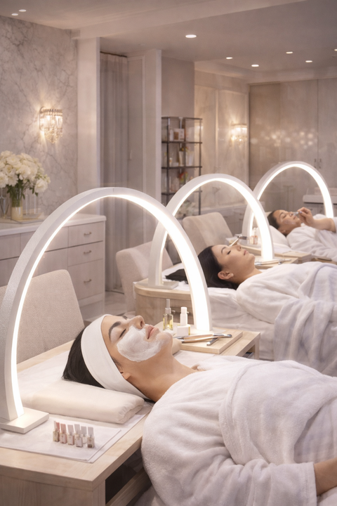 Lampara Led profesional media Luna ✨ MAGIC Kiut ✨ (Producto importado incluye 3 tonos de Luz)