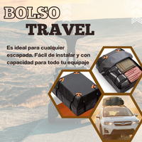 Bolso Portaequipaje para carro 🚘 TRAVEL SECURE 🧳 (Impermeable y de gran capacidad)