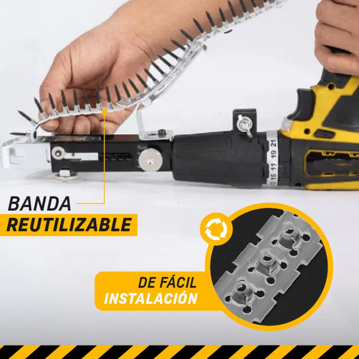Atornillador automático para Taladro 🔩 FULL SPEED 🌪 (50 Atornillados fluidos y automáticos)