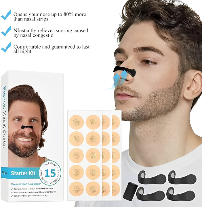 Kit importado Nasal👃🏼Magnetic PRO 💤  (Efecto inmediato antirronquido)