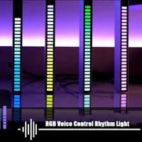 Barra audioritmica luz Led  🎶  LIGHTMAX®🌈 (RGB - Recargable)