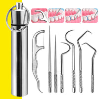 Kit De Limpieza Dental 7 piezas 🦷 ULTRA SMILE 😁 (Práctico y discreto)