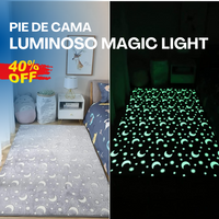 Pie de Cama Luminoso ✨ MAGIC LIGHT 👑 (Brilla en la oscuridad)