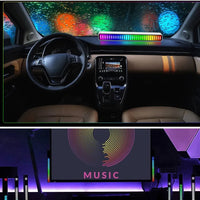 Barra audioritmica luz Led  🎶  LIGHTMAX®🌈 (RGB - Recargable)