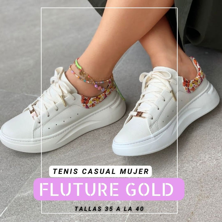 Tenis casual Mujer 👟FLUTURE GOLD™ 🦋