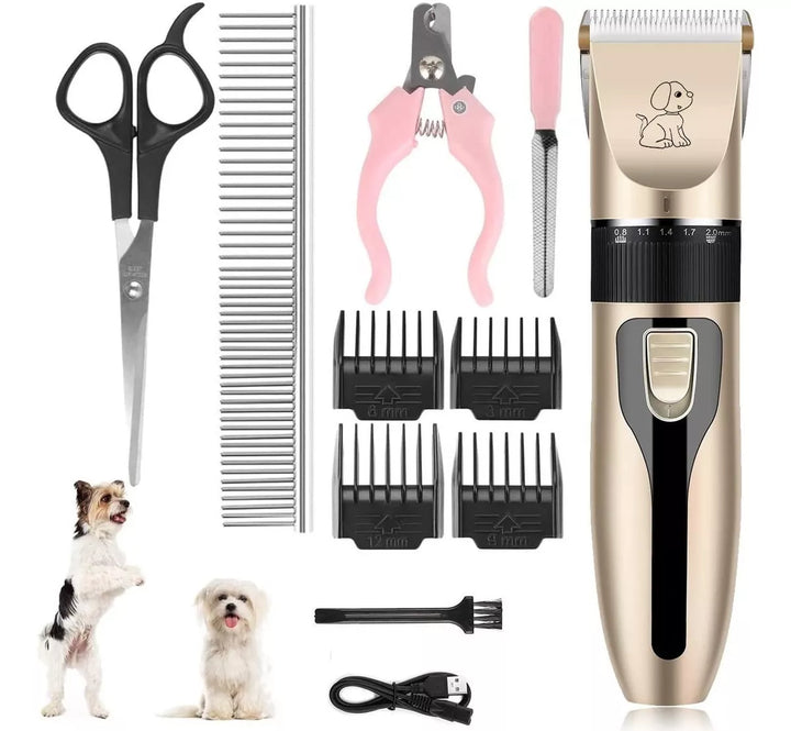 Kit peluquería mascota 🐶 PET LOOK PRO✂️ (12 piezas fáciles de usar para un look profesional)