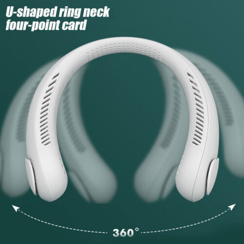 Ventilador de cuello🌞 LUXURYAIR®🤩 (Tipo audífono 3 VELOCIDADES)