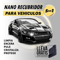 Restaurador de Vehículos 5 en 1 💎POWER SHINE 🚘 (Limpia + Encera + Pule + Cristaliza + Protege)