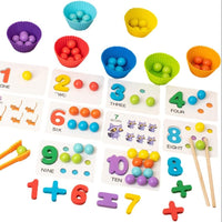 Juego de cuentas Montessori 🧠 INTERACTIVE MATH ➕ (Aprendizaje Interactivo)