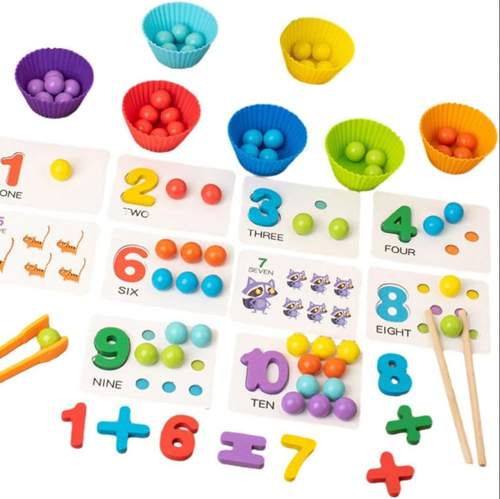 Juego de cuentas Montessori 🧠 INTERACTIVE MATH ➕ (Aprendizaje Interactivo)
