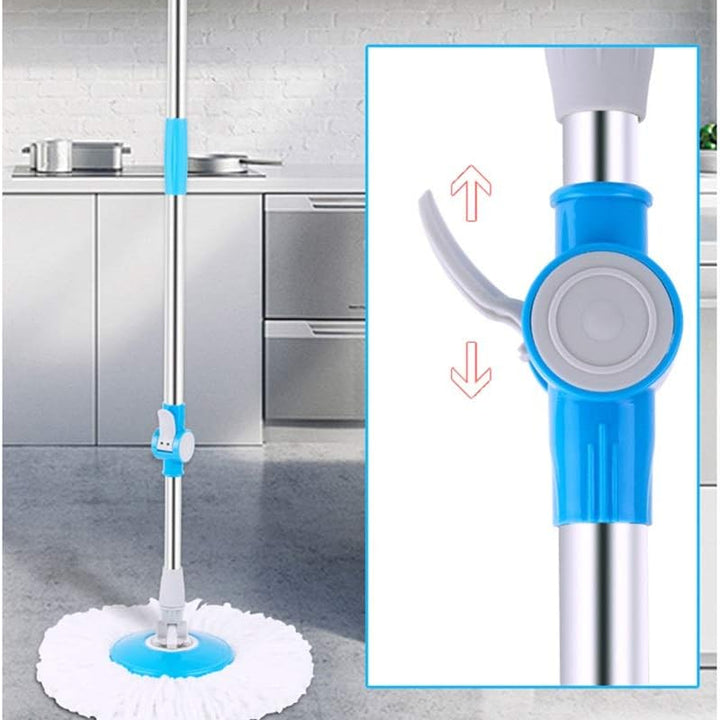 KIT Trapeador Giratorio con escurridor 360º 🧼 MEGA CLEAN 💦 (GRATIS: Mopa de repuesto)