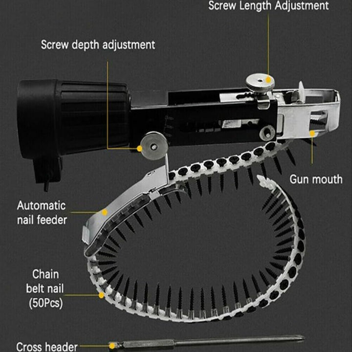 Atornillador automático para Taladro 🔩 FULL SPEED 🌪 (50 Atornillados fluidos y automáticos)