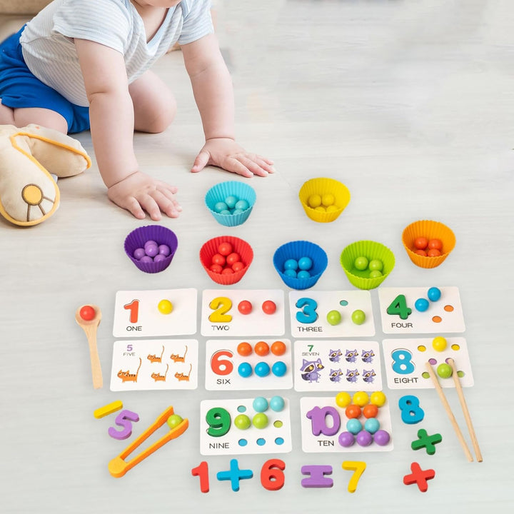 Juego de cuentas Montessori 🧠 INTERACTIVE MATH ➕ (Aprendizaje Interactivo)
