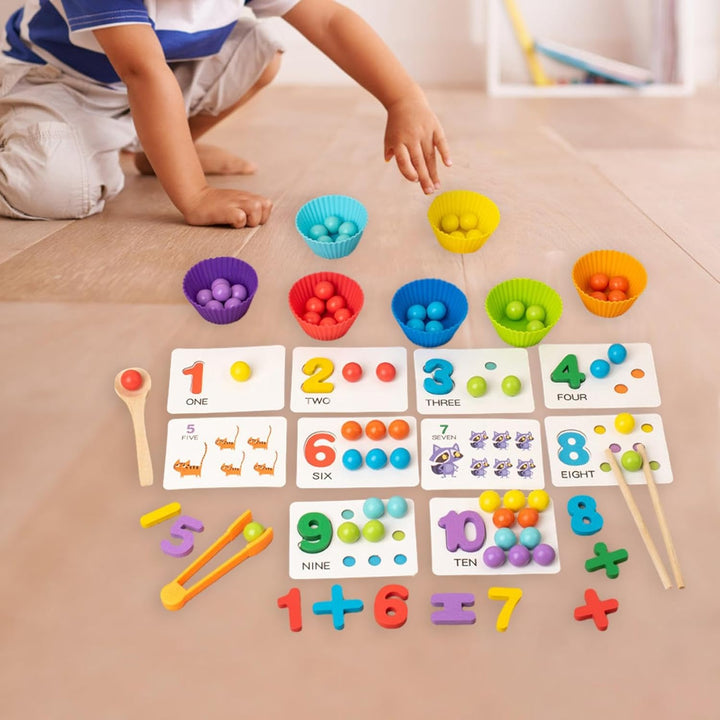 Juego de cuentas Montessori 🧠 INTERACTIVE MATH ➕ (Aprendizaje Interactivo)