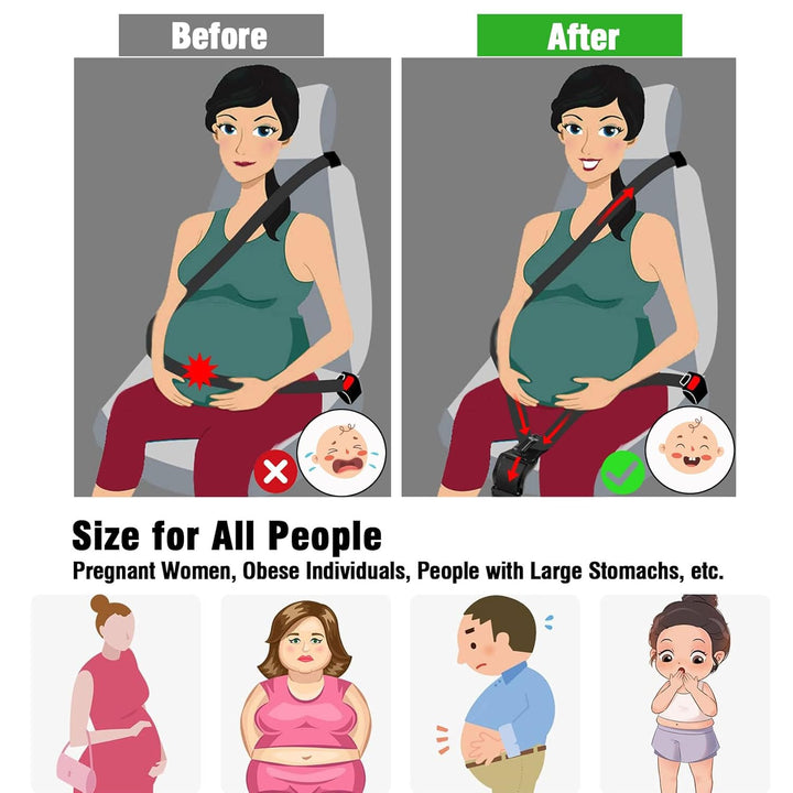 Cinturón para embarazada 🚙 FULL PROTECT 🤰 (Seguridad y comodidad al conducir)