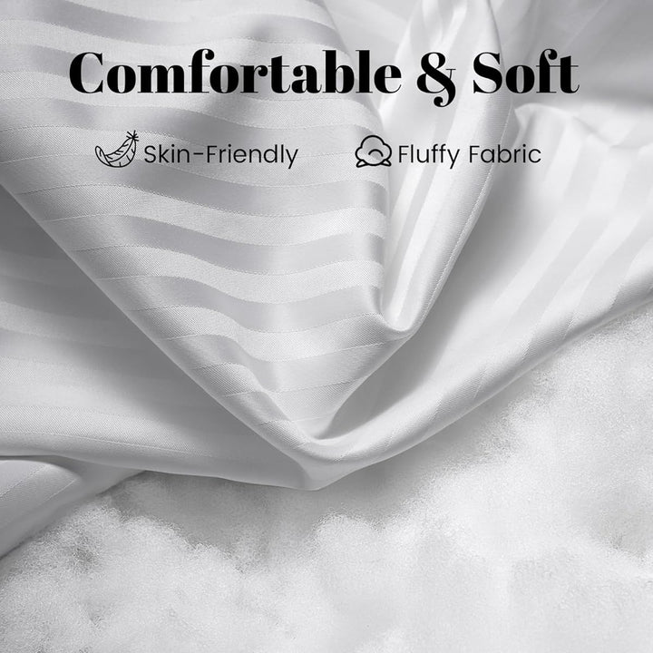 Set Almohadas Siliconadas 🌙 CONFORT RELAX 🛌 (PAGA 2 LLEVA 4)