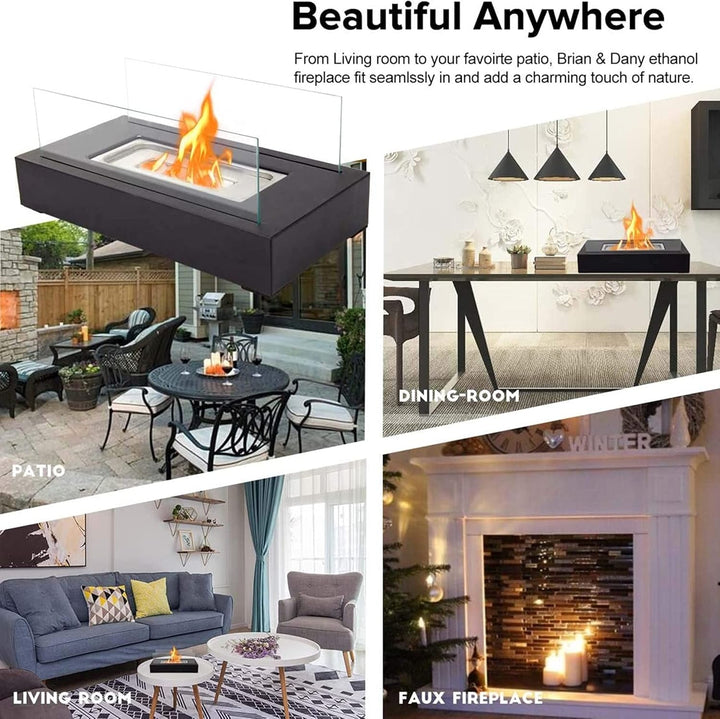Chimenea de Mesa 🔥 MINIMAL DELUXE ✨ (Diseño elegante y minimalista)